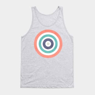 Summer vintage circles Tank Top